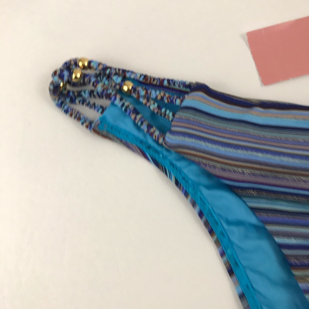PilyQ Tahiti Braided Bikini Bottoms. L21 - Picture 6 of 8